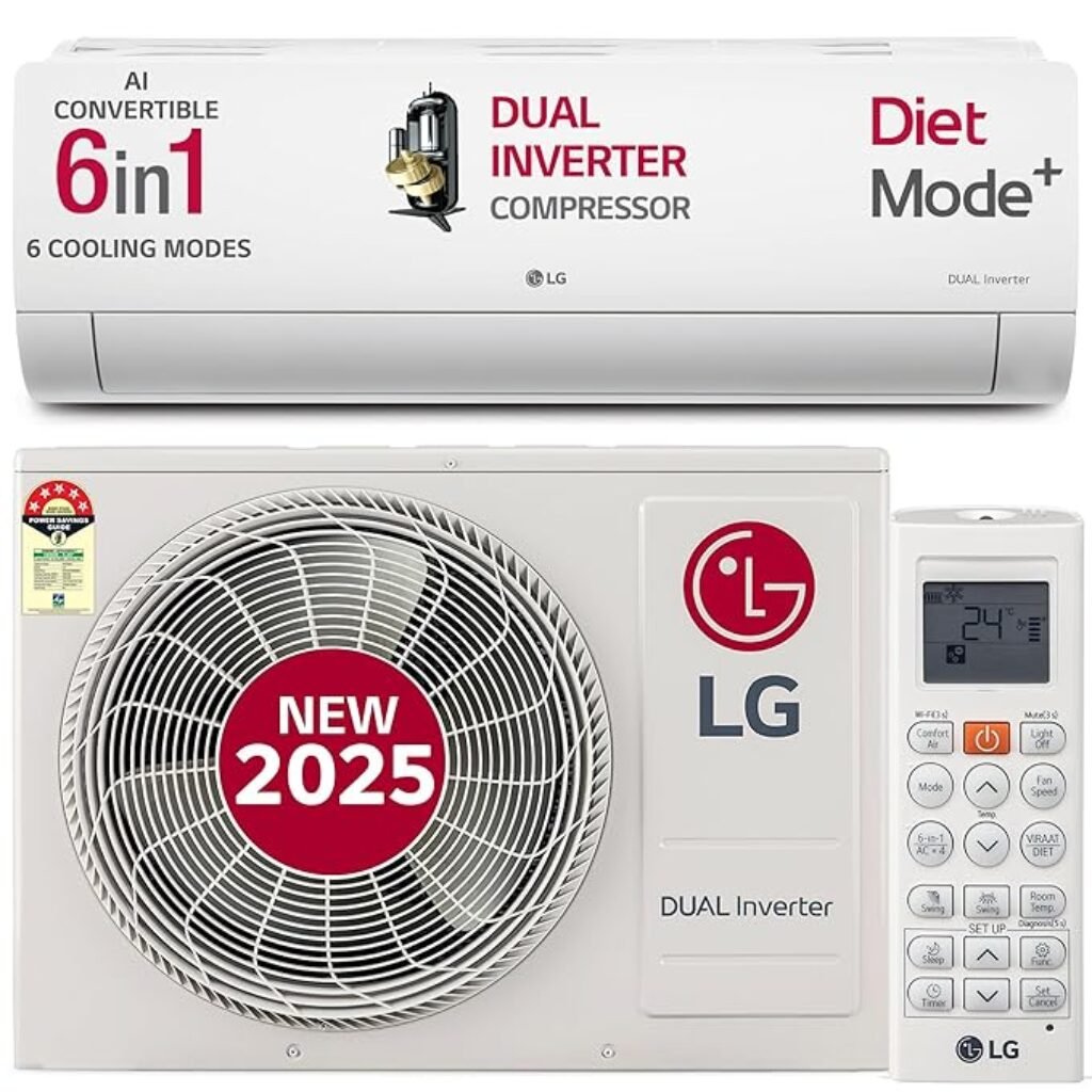 Best 1.5 Ton 5 Star Inverter Split AC in India